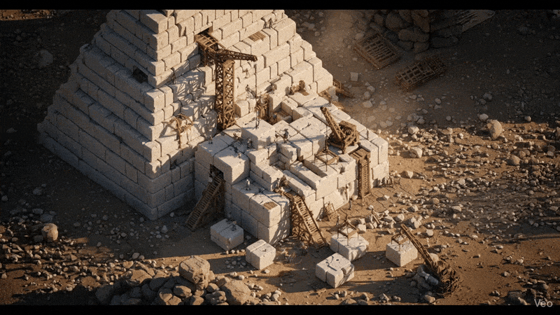 Pyramid Construction Detail